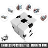 Picture of TOMLEON Infinity Cube Fidget Toy | Stress Relieving Fidgeting Game | Mini Gadget for Anxiety Relief and Kill Time