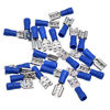 Picture of Conext Link QDVF-250B25 Vinyl Quick Disconnect Terminal Female 25 Pack (0.250", Blue 16-14 Gauge)