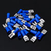 Picture of Conext Link QDVF-250B25 Vinyl Quick Disconnect Terminal Female 25 Pack (0.250", Blue 16-14 Gauge)