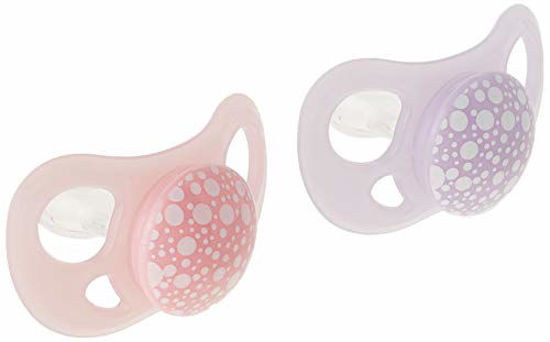 Picture of Twistshake 2X Pacifier 6+m Pastel Pink Purple