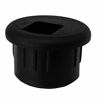 Picture of Electriduct 1" Phone and Fax Plastic Grommet - (Black) - 1 Piece