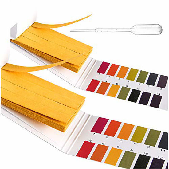 Litmus pH Test Strips, Universal Application pH 1-14 Test Paper, 2 Packs of  160 Strips