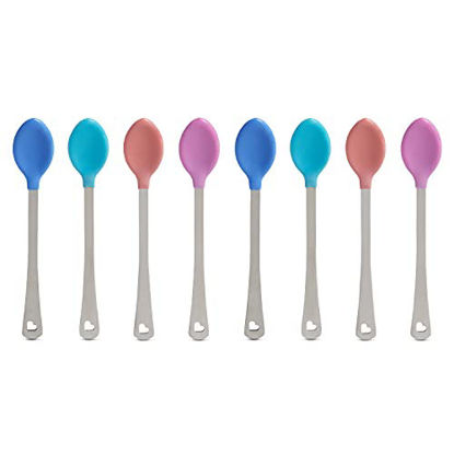 Picture of Munchkin White Hot Baby Safety Spoons, 8 Pack