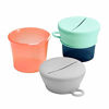 Picture of Boon SNUG Snack Cups and Lids, Multi (Set of 2)