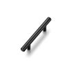 Picture of Ravinte 1 Pack 6 inch Cabinet Pulls Matte Black Stainless Steel Kitchen Cupboard Handles Cabinet Handles 3.75 Hole Center