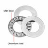 Picture of uxcell TC1018 Thrust Needle Roller Bearings with Washers 5/8" Bore 1-1/8" OD 5/64" Width