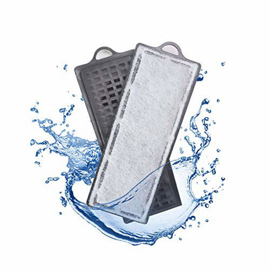 Picture of boxtech Aquarium Hang On Filter - Power Waterfall Suspension Oxygen Pump - Submersible Hanging Activated Carbon Biochemical Wall Mounted Fish Tank Filtration Water (2pcs 10-22 Gal Filter)