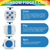 Picture of Fidget Cube Fidget Toy,6-Sided Anxiety Toy for Adults Kids,Stress Anxiety Pressure Relieving Toy,Great for Adults and Children Relaxing Hand-Held,Killing Time,Gift Idea,Relaxing Toy,Stress Reliever