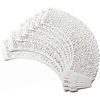 Picture of YOZATIA 60PCS Vine White Cupcake Wrapper, Lace Cupcake Wraps Liner for Wedding Party Cake Decoartion (White)