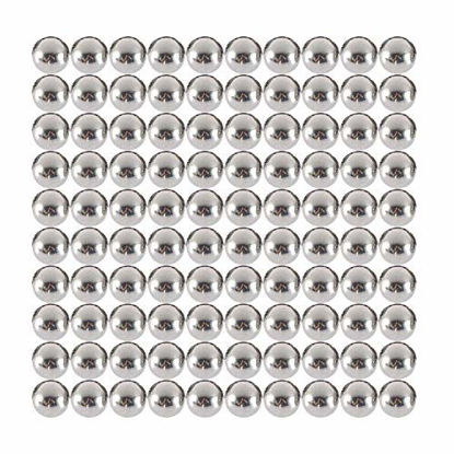 Picture of HFS(R) 100 Pieces 1/4" Bracket Bike Loose Bearing Balls Stainless Steel 304