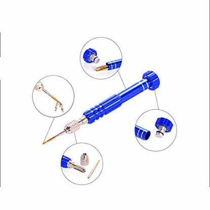 Picture of Precision Repair Tool Kit Screwdriver for Eyeglasses/Phone/Computer/Jewelry/Watch/Electronics(Blue)