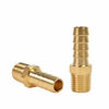 Picture of 2 Pack Brass Hose Fitting, Adapter, 3/8" Barb x 1/4" NPT Male Pipe