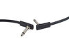 Picture of RockBoard PC-F-30 FLAT Patch Cable black, 2x w/right angle - 30 cm