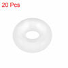 Picture of uxcell Silicone O-Rings, 2mm Inner Diameter, 6mm OD, 2mm Width, Seal Gasket 20pcs