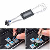 Picture of Ortarco Keycap Puller Switch Puller with 2 Pcs Keyboard Brush Computer Cleanning Kit for Mechanical Keyboard