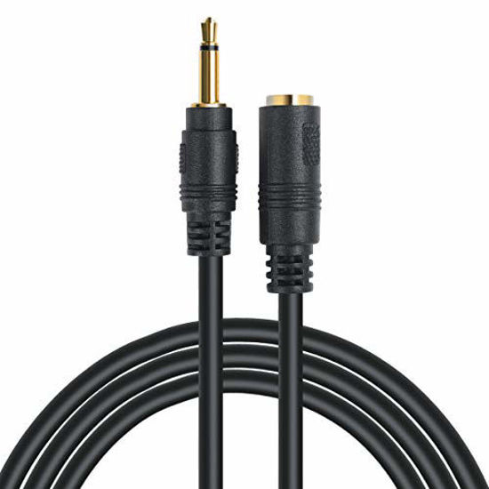 Picture of 3.5mm Mono Extension 3FT - 12V Trigger, Only for IR Infrared Sensor Receiver Extension Extender, 3.5mm 1/8" TS Monaural Mini Mono Audio Male to Female Cable (3FT)