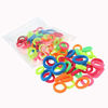 Picture of 100 Pack Neon color Nylon Small Hair Ties Baby Girls' Ponytail Holder