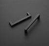 Picture of Ravinte 1 Pack 5 Inch Kitchen Square Cabinet Handles Matte Black Cabinet Pulls Black Drawer Pulls Kitchen Cabinet Hardware Kitchen Handles for Cabinets Cupboard Handles Drawer Handles