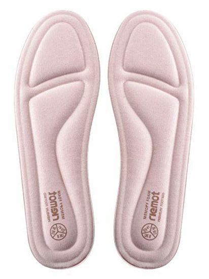 GetUSCart riemot Womens Memory Foam Insoles Super Soft