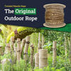 Picture of SGT KNOTS Twisted Manila Rope - Natural 3 Strand Fiber for Indoor and Outdoor Use (1/4" x 10ft)