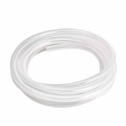 Picture of High Temp Silicone Tubing Hose - Food Grade Silicone tube, Flexible Pure Silicon Tubing For Home Brewing Pump Transfer and Winemarking (3/8" ID x 1/2" OD, 3 Feet)