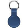 Picture of WeiLiseem Case for AirTag Phone Finder, Anti-Scratch Protective Skin Cover with Keychain. (Dark Blue)