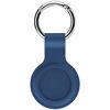 Picture of WeiLiseem Case for AirTag Phone Finder, Anti-Scratch Protective Skin Cover with Keychain. (Dark Blue)