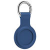 Picture of WeiLiseem Case for AirTag Phone Finder, Anti-Scratch Protective Skin Cover with Keychain. (Dark Blue)