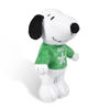 Picture of Peanuts for Pets 6" Holiday 2021 Snoopy Plush Dog Toy with Squeaker | Green Snoopy Holiday Plush Dog Toy | Small Squeaky Dog Toys - Soft Stuffed Dog Toys Officially Licensed by Peanuts, (FF19107)