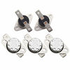 Picture of TOTOT 5PCS KSD301 DegC 40 Thermal Control Switch 250V 10A Normally Closed NC Thermostat Temperature Switch