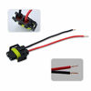 Picture of iBrightstar H11 H9 H8 880 881 Female Adapter Wiring Harness Sockets Wire for Headlights or Fog Lights