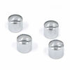 Picture of Geesatis 4 pcs Silver Guitar Speed Control Knobs Volume Tone Dome Knob for Telecaster Electric Guitar or Bass