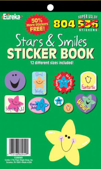 Picture of Eureka Stars & Smiles Sticker Books