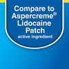 Picture of Amazon Basic Care Lidocaine Patch, 4% Lidocaine, Topical Anesthetic, Desensitizes Aggravated Nerves, 5 Count