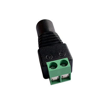 Picture of 5 Male and 5 Female 12v DC Power Jack Adapter Connector for Led Strip CCTV Camera