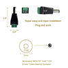 Picture of 5 Male and 5 Female 12v DC Power Jack Adapter Connector for Led Strip CCTV Camera