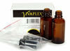 Picture of Vivaplex, Amber, 1 oz Glass Bottles, with Black Fine Mist Sprayers - 2 pack