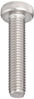 Picture of Steel Machine Screw, Zinc Plated Finish, Pan Head, Phillips Drive, Meets ASME B18.6.3, 1-1/2" Length, Fully Threaded, #12-24 UNC Threads (Pack of 25)