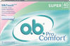 Picture of o.b. Pro Comfort Digital Tampons, Super, 40 Count