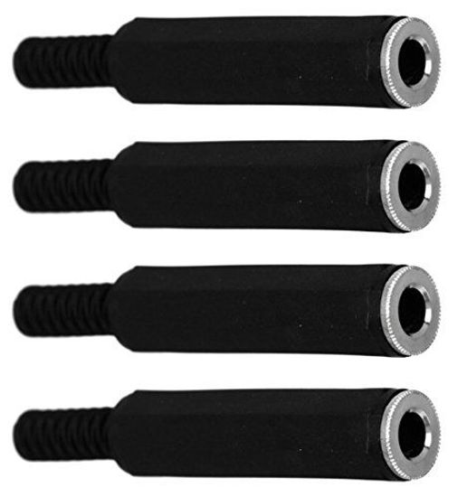 Picture of CESS 6.35mm 1/4 Inch Stereo TRS Female Connector Jack - 6.35mm Stereo Jack (jcx) (4 Pack)