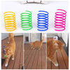 Picture of Andiker Cat Spiral Spring, 12 Pc Cat Creative Toy to Kill Time and Keep Fit Interactive cat Toy Durable Heavy Plastic Spring Colorful Springs Cat Toy for Swatting, Biting, Hunting Kitten Toys