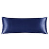 Picture of BEDELITE Satin Silk Body Pillow Pillowcase for Hair and Skin, Premium and Silky Navy Long Body Pillow Case Cover 20x54 with Envelope Closure