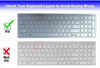 Picture of Keyboard Cover for 2021 HP Pavilion 17 & HP Laptop 17-cn 17-cp, HP Pavilion 17-cp0025cl cp0124od cp0076nr cp0056nr cp0013dx 17-cn0053cl cn0168st cn0045cl cn0173st cn0033dx Keyboard Cover -Clear