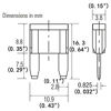 Picture of 20pcs 10A Mini Blade Fuse and 1 Fuse puller ATC/ATO 32V 10Amp Fast Blow for Automotive Car Truck SUV