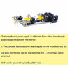 Picture of KOOBOOK 2Pcs Upgraded K2 MB-102 MB102 Breadboard Power Supply Module 3.3V 5V for Arduino