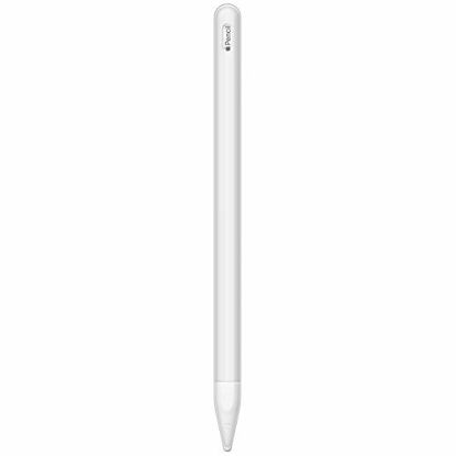 Picture of FRTMA Compatible Apple Pencil (2nd Generation) Silicone Case Sleeve Holder Grip + Nib Cover (2 Pieces) Accessories Kit Compatible iPad Pro 12.9 (3rd Generation) & iPad Pro 11, Transparent White