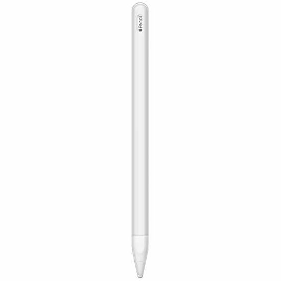 Picture of FRTMA Compatible Apple Pencil (2nd Generation) Silicone Case Sleeve Holder Grip + Nib Cover (2 Pieces) Accessories Kit Compatible iPad Pro 12.9 (3rd Generation) & iPad Pro 11, Transparent White