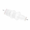 Picture of JoyTube Plastic Hose Barb Reducer Pipe fittings 1/2" to 3/8" Connectors Joint Splicer Mender Adapter Union Boat Water Air Aquarium O2 Fuel (Pack of 3)