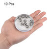 Picture of uxcell 10pcs 12mm 201 Stainless Steel Bearing Balls G200 Precision