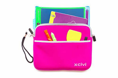 Picture of xcivi Neoprene Protective Carry Case Bag for Boogie Board Magic Sketch Kit (Pink)